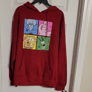 Nickelodeon Red Graphic Hoodie